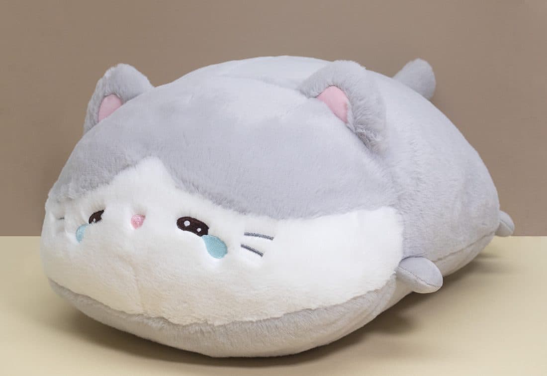 薄荷猫咪麻薯抱枕 - LovelyJoy 毛绒玩具 2