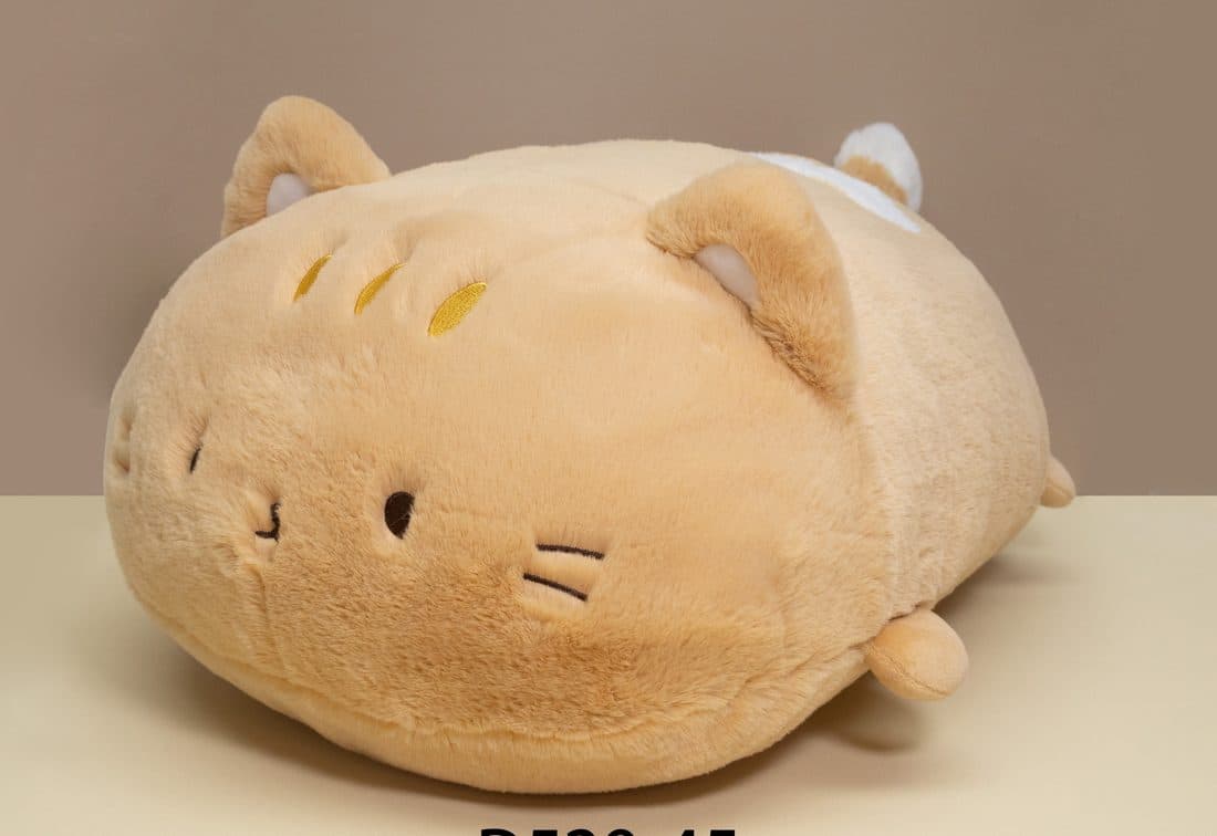 薄荷猫咪麻薯抱枕 - LovelyJoy 毛绒玩具 6