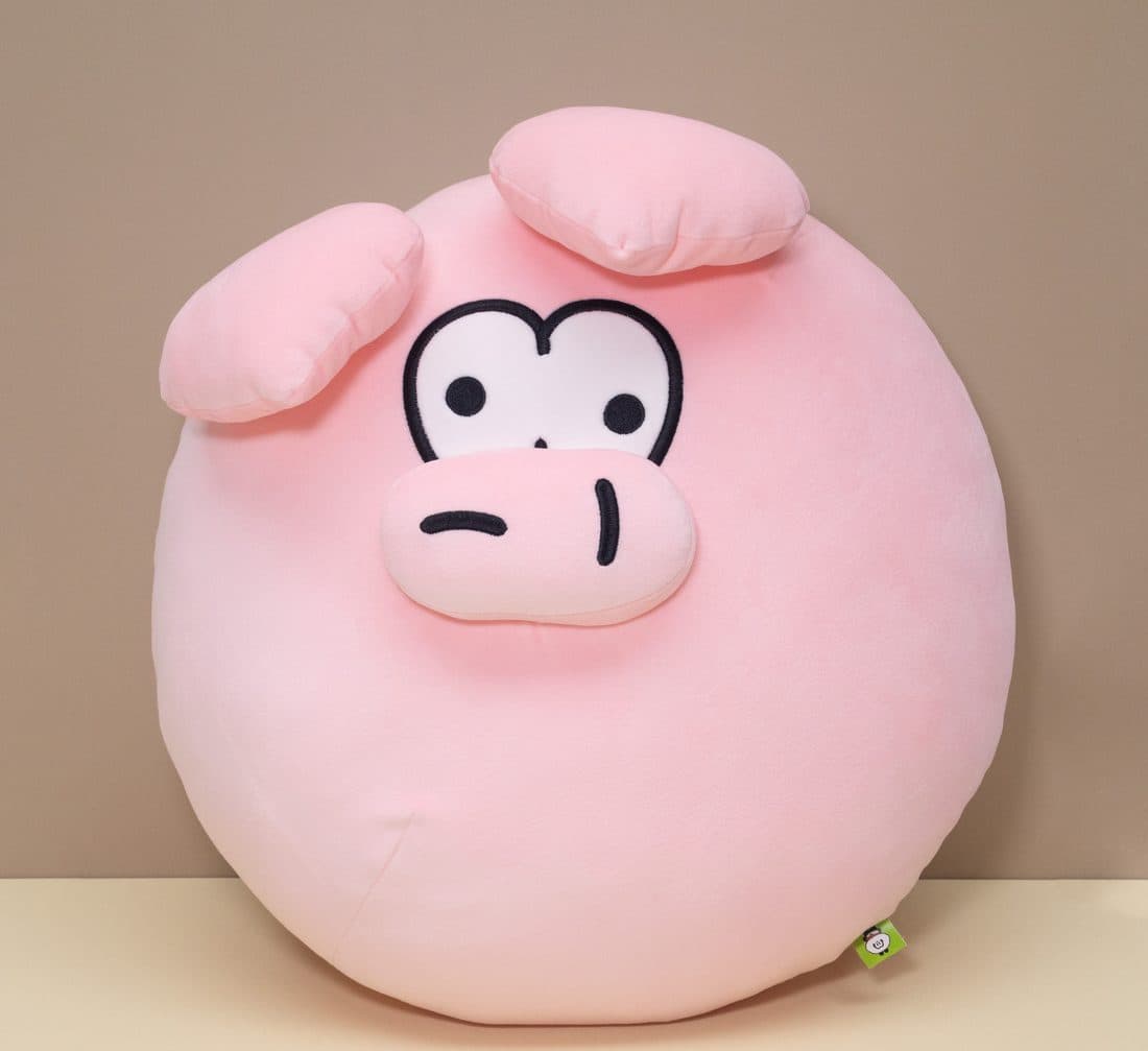 猪头抱枕 - LovelyJoy 毛绒玩具 6