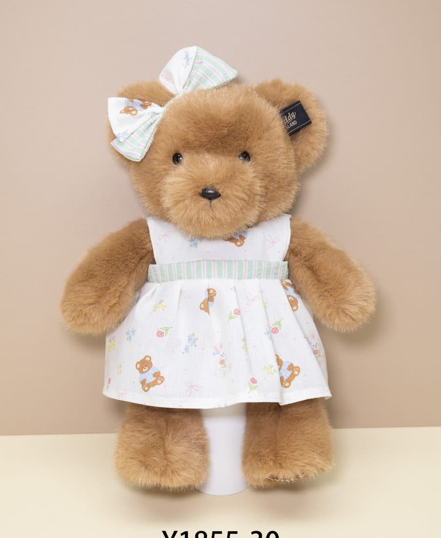 Teddy Island 格纹裙小熊 - LovelyJoy 毛绒玩具 2