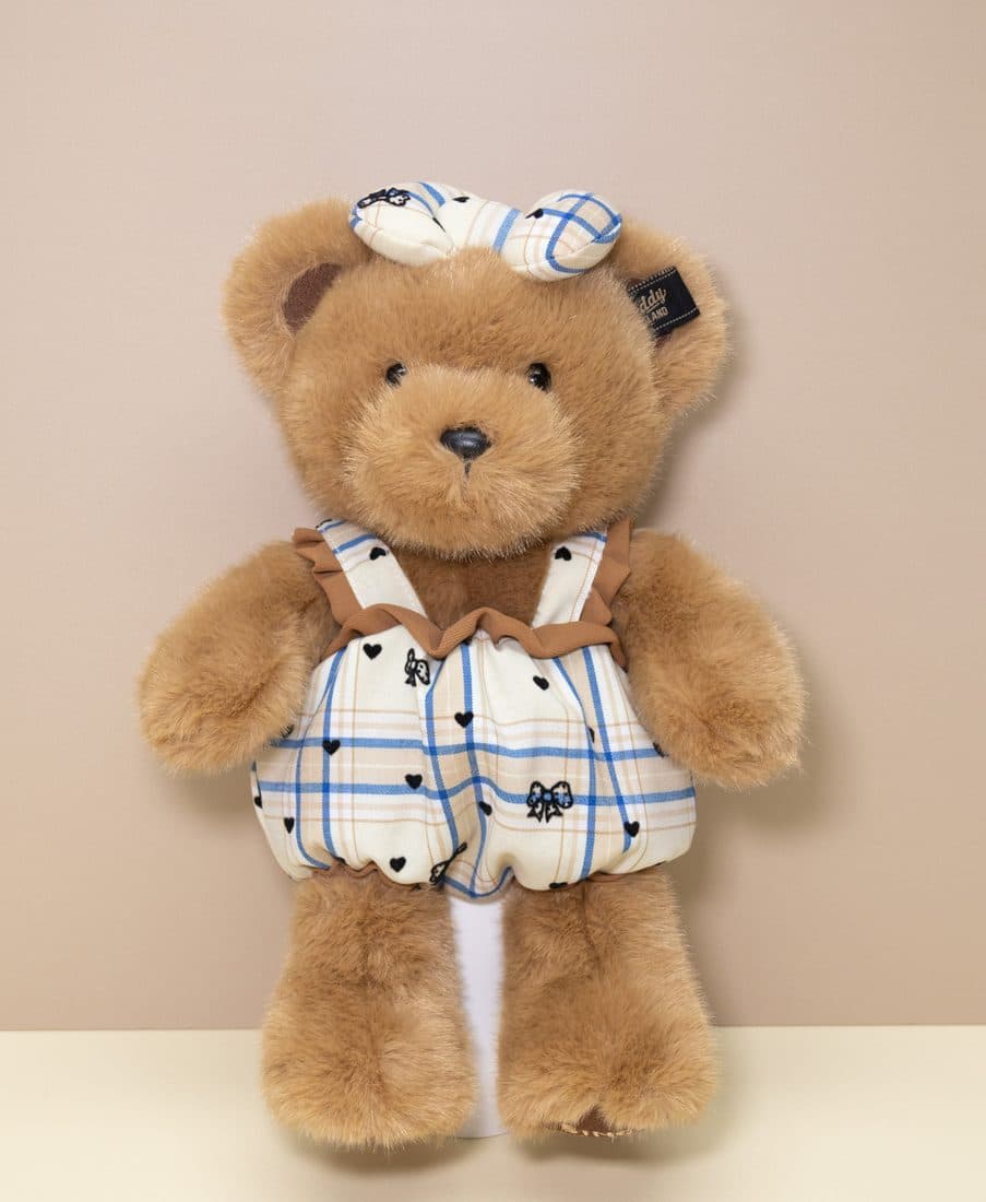 Teddy Island 格纹裙小熊 - LovelyJoy 毛绒玩具 4
