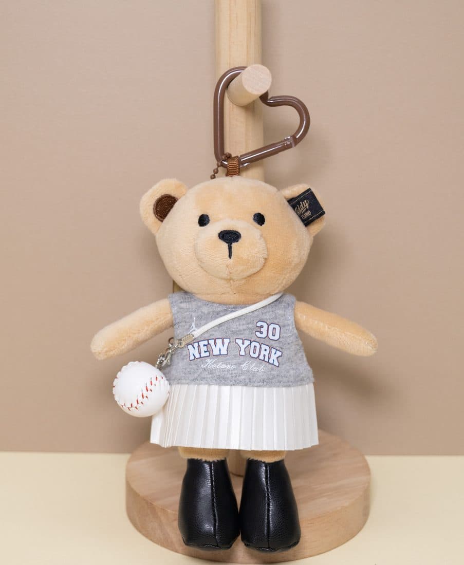 Teddy Island 粗花呢芭蕾小熊挂件 - LovelyJoy 毛绒玩具 3