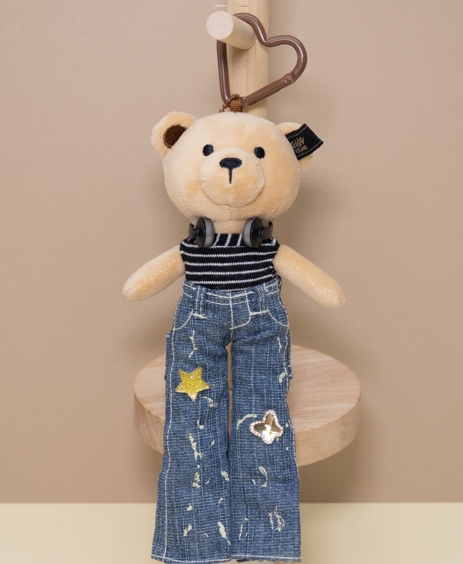 Teddy Island 粗花呢芭蕾小熊挂件 - LovelyJoy 毛绒玩具 4
