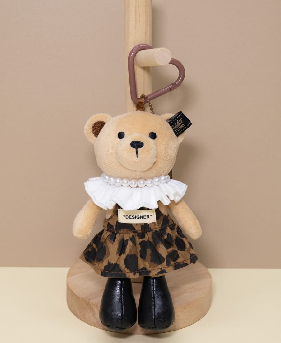 Teddy Island 粗花呢芭蕾小熊挂件 - LovelyJoy 毛绒玩具 5