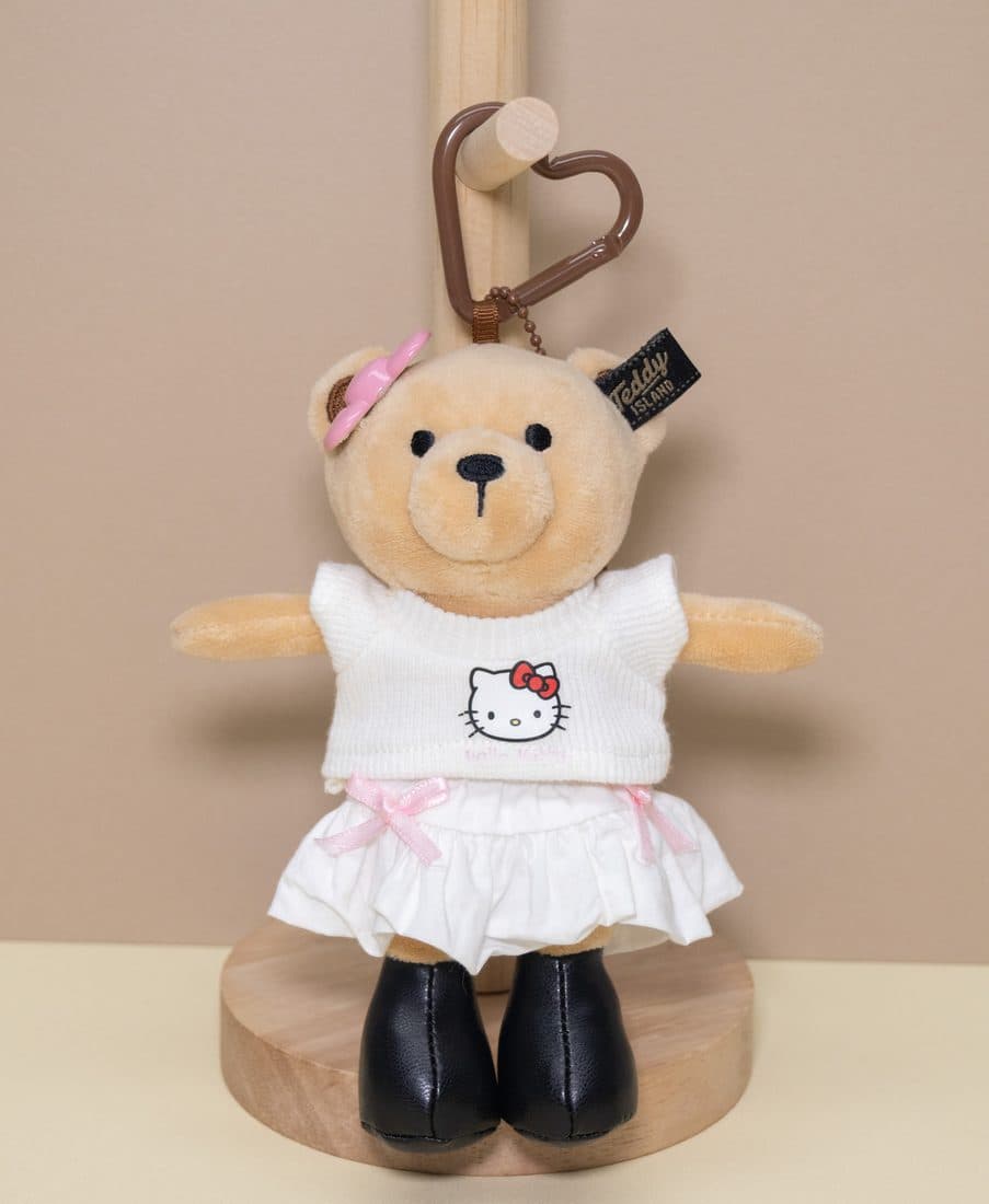 Teddy Island 粗花呢芭蕾小熊挂件 - LovelyJoy 毛绒玩具 6