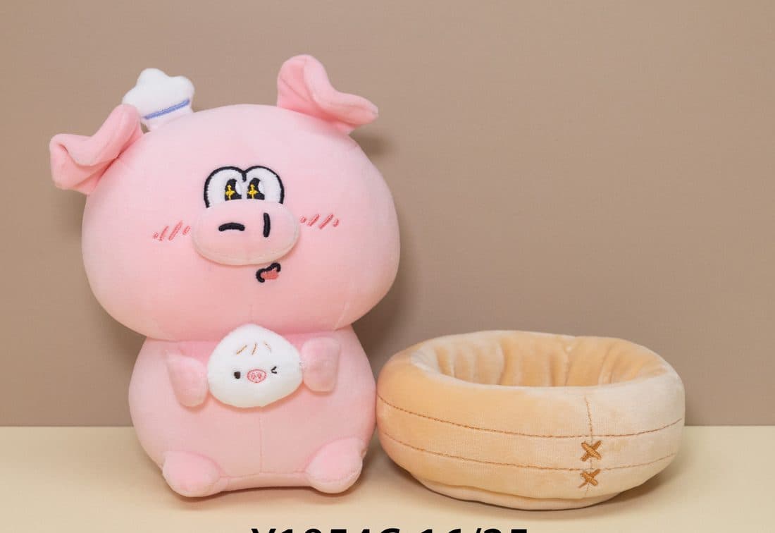 厨师猪小笼包公仔 - LovelyJoy 毛绒玩具 2