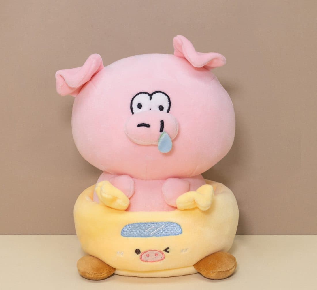 流泪猪配蒸笼套装 - LovelyJoy 毛绒玩具 2
