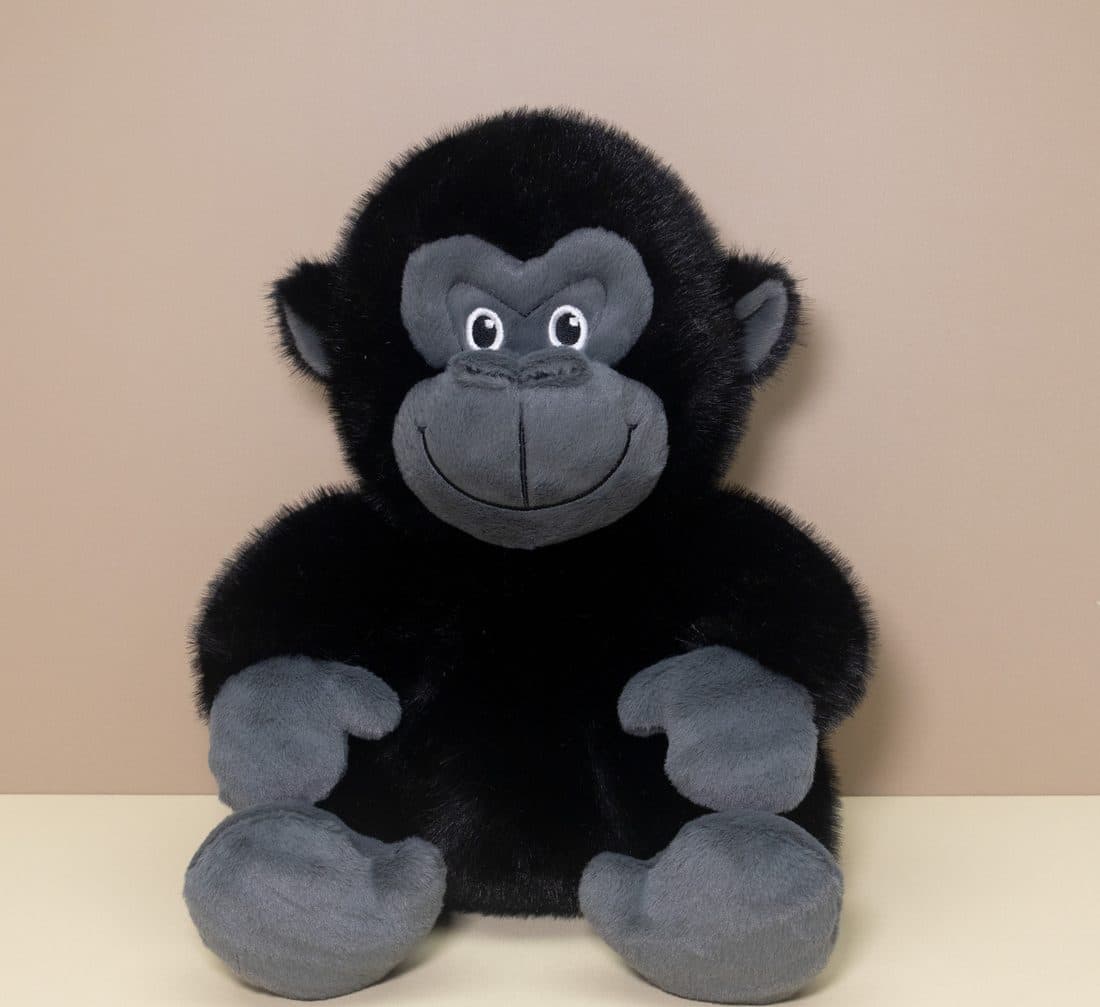 黑色大猩猩 — LovelyJoy custom plush toy
