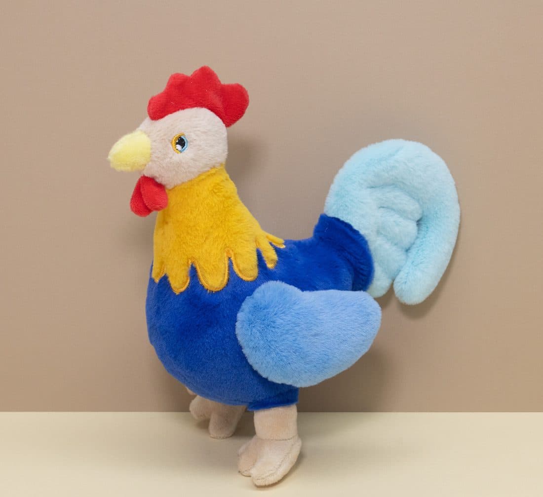 彩色公鸡 — LovelyJoy custom plush toy