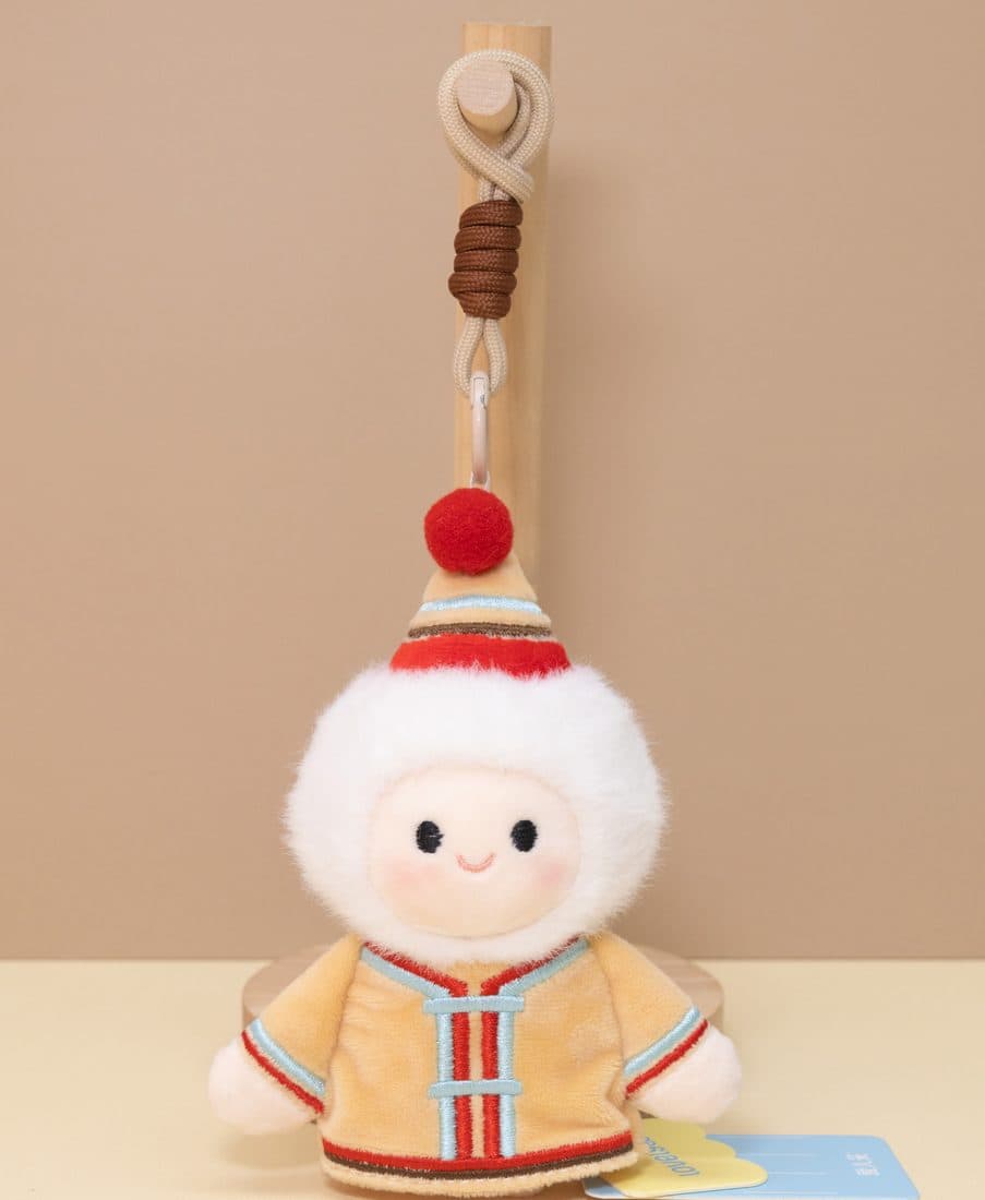 雪绒男孩挂件 — LovelyJoy custom plush toy