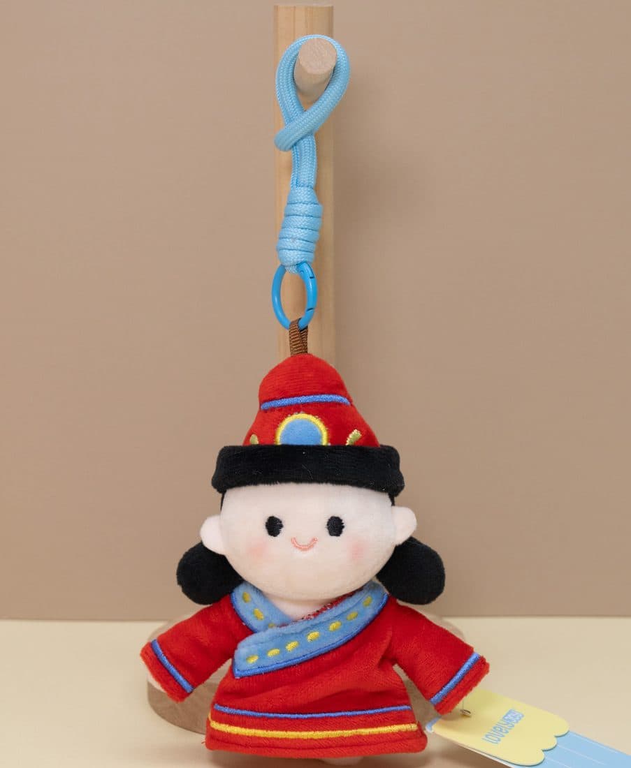 民族服男孩挂件 — LovelyJoy custom plush toy