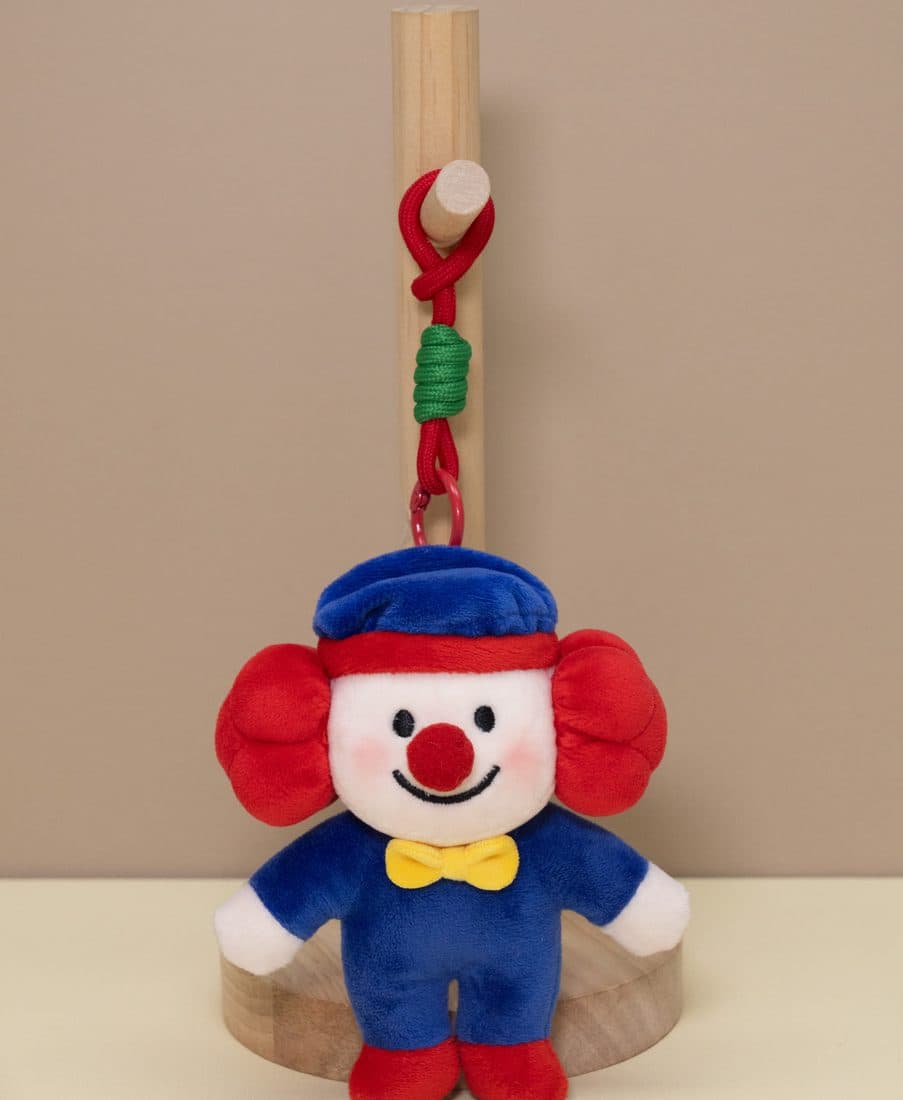 蓝色小丑挂件 — LovelyJoy custom plush toy