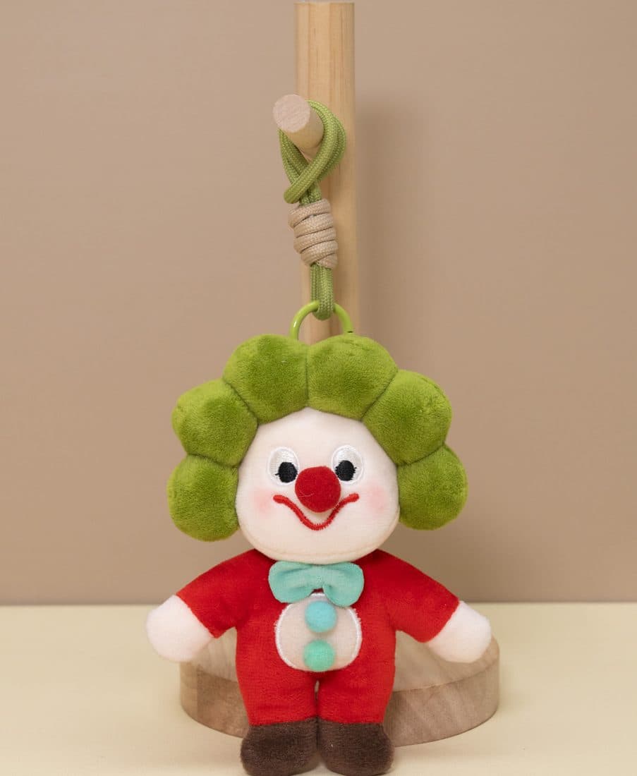 绿发小丑挂件 — LovelyJoy custom plush toy