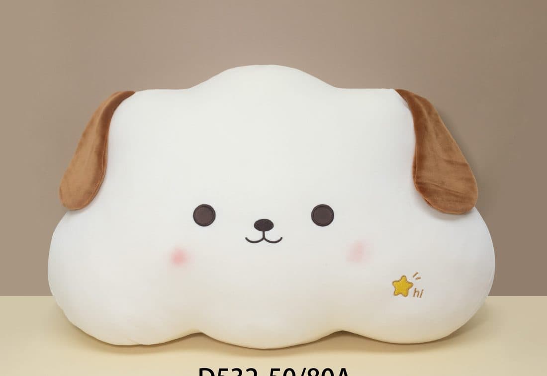小狗云朵抱枕 — LovelyJoy custom plush toy