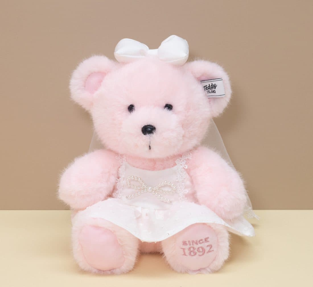 Teddy Island 新娘小熊 — LovelyJoy custom plush toy