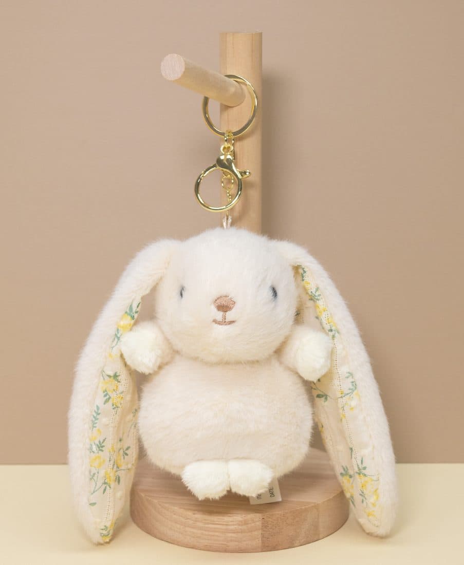 碎花耳兔挂件 — LovelyJoy custom plush toy