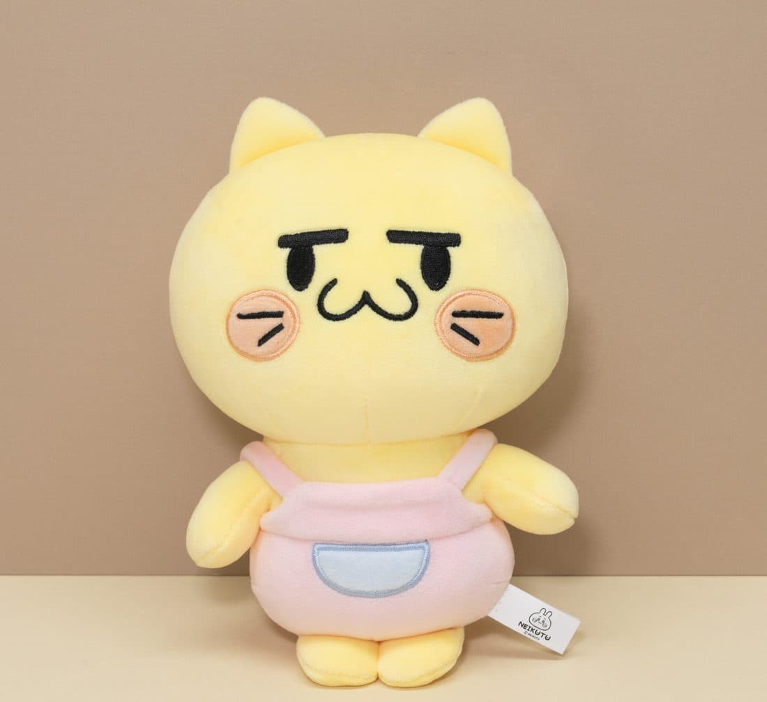 Nezikutu 背带裤猫 — LovelyJoy custom plush toy