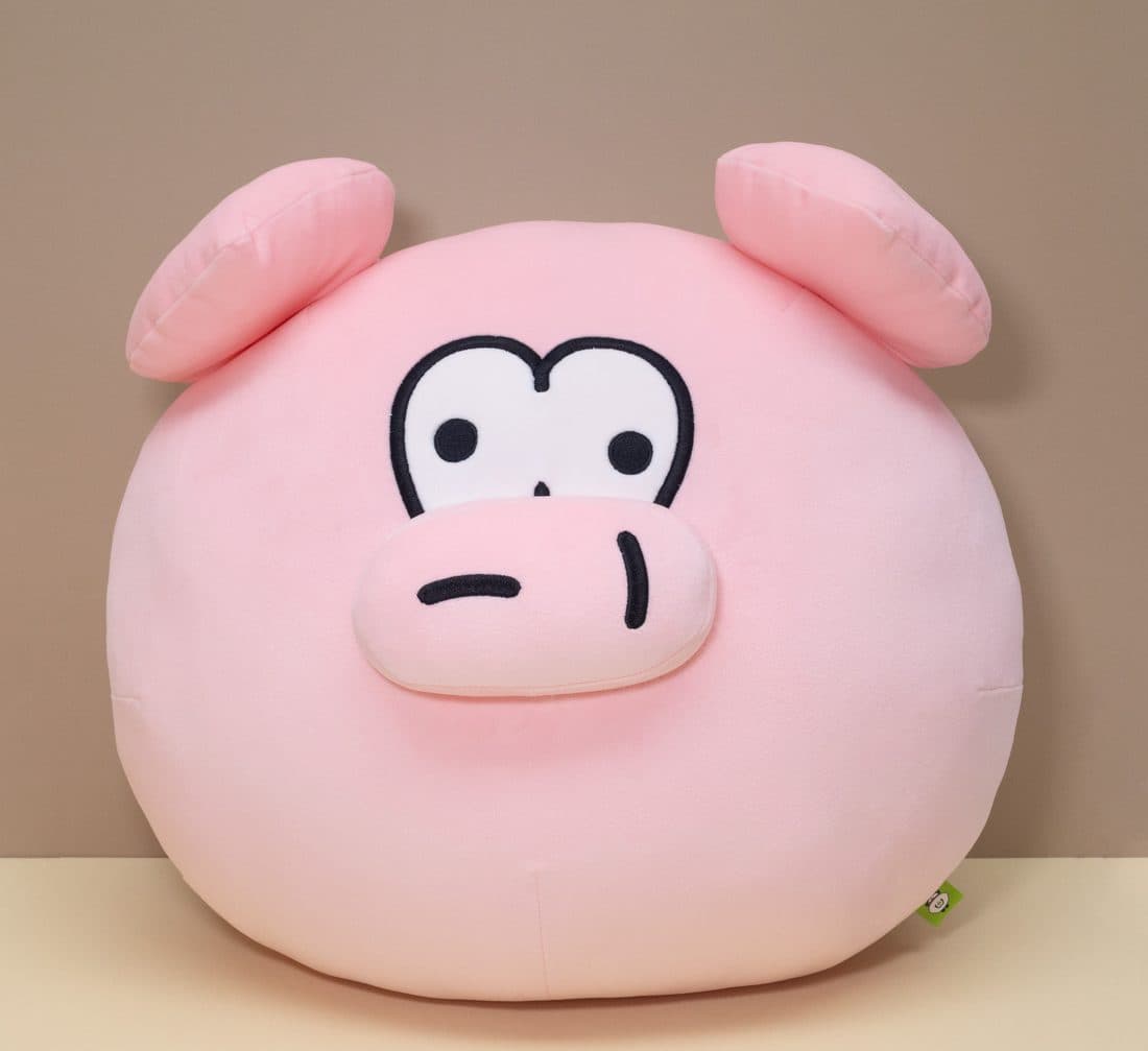 猪头抱枕 — LovelyJoy custom plush toy