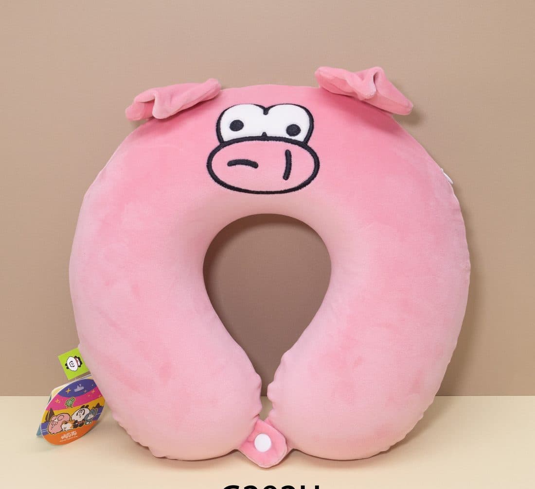 小猪U型枕 — LovelyJoy custom plush toy