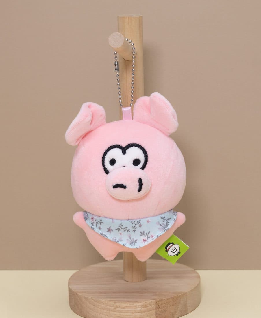 围巾小猪挂件 — LovelyJoy custom plush toy