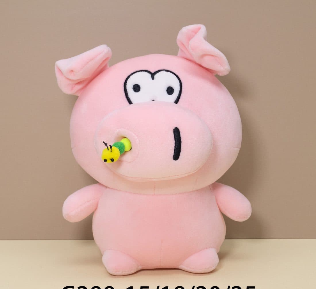 虫子小猪公仔 — LovelyJoy custom plush toy