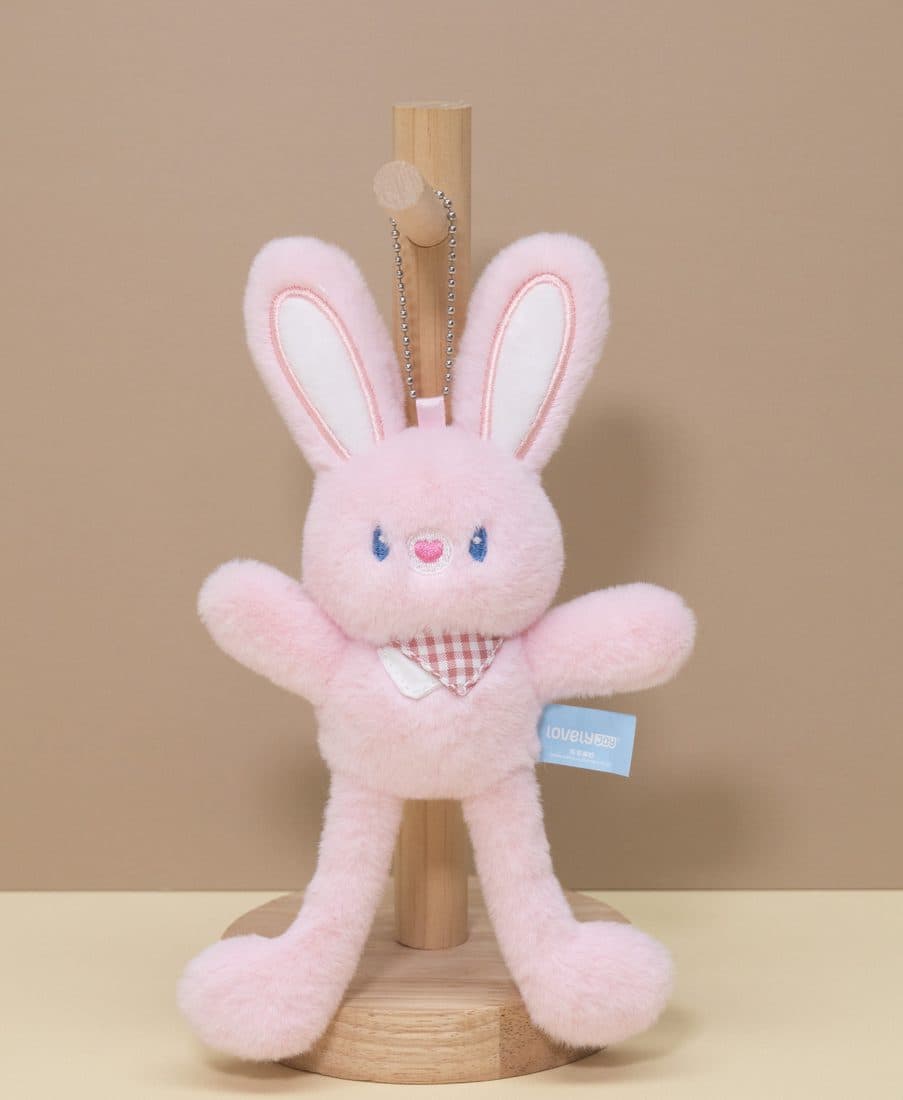粉兔包挂 — LovelyJoy custom plush toy