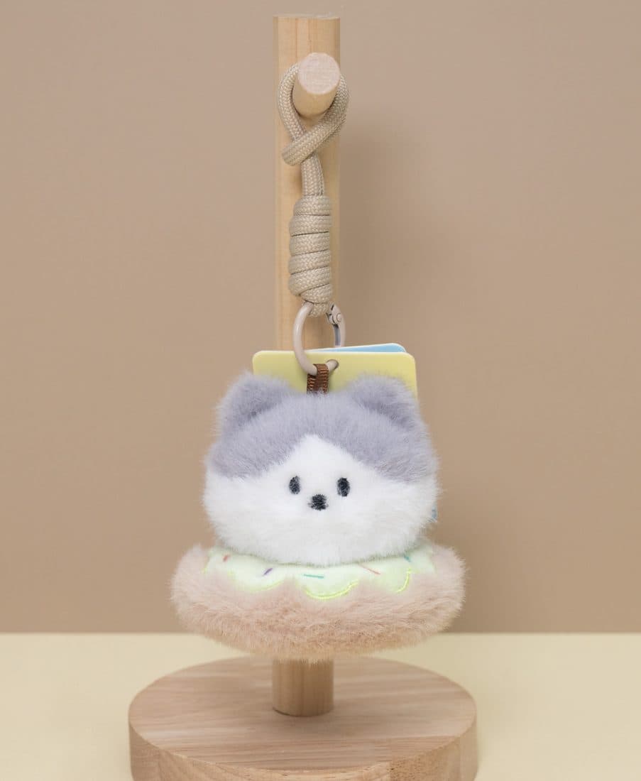 哈士奇蛋糕挂件 — LovelyJoy custom plush toy