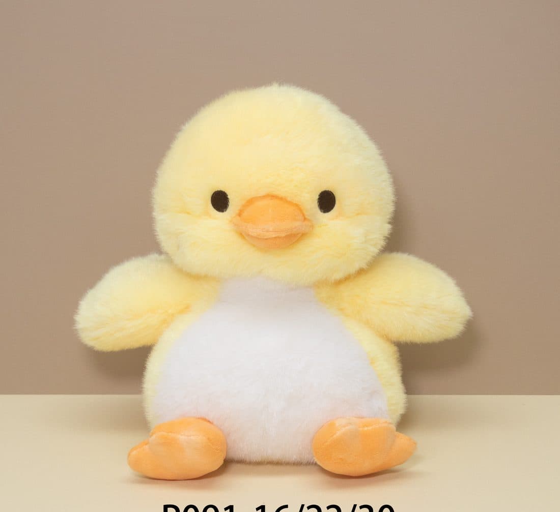 毛绒黄色小鸡 — LovelyJoy custom plush toy