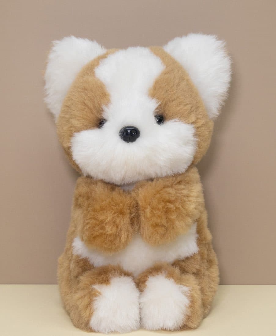 坐姿柯基公仔 — LovelyJoy custom plush toy