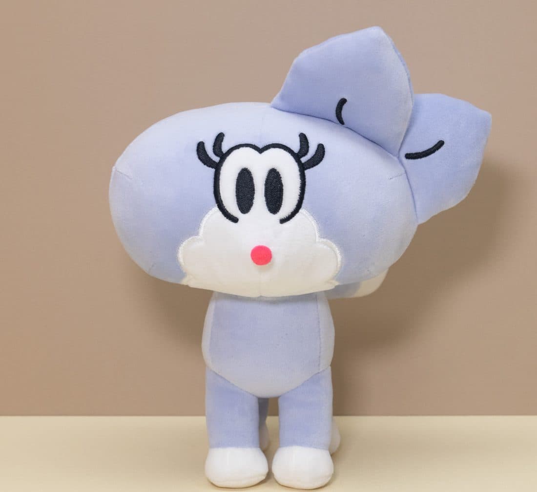 蝴蝶结娃娃公仔 — LovelyJoy custom plush toy