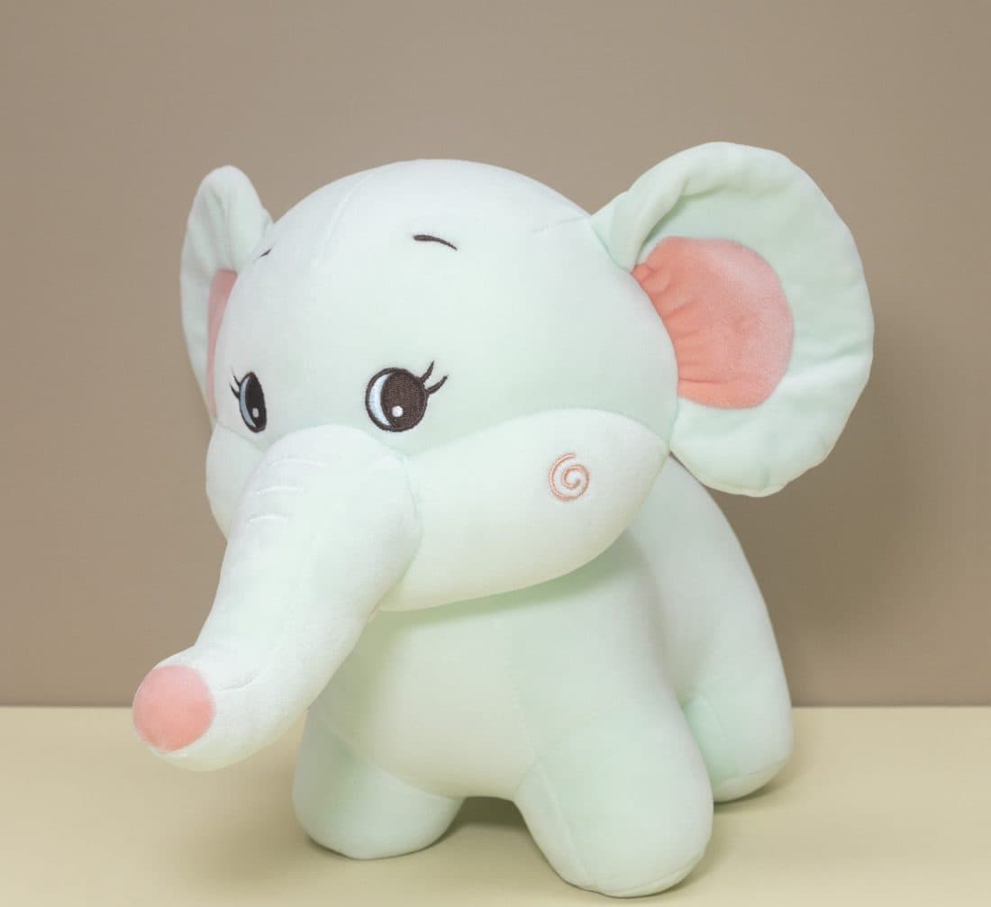 薄荷小象玩偶 — LovelyJoy custom plush toy