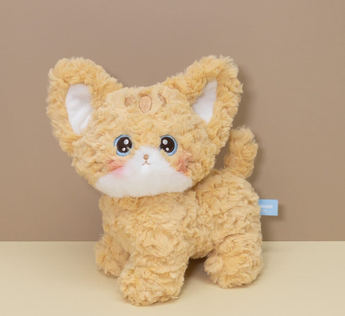 橘色站姿小猫 — LovelyJoy custom plush toy