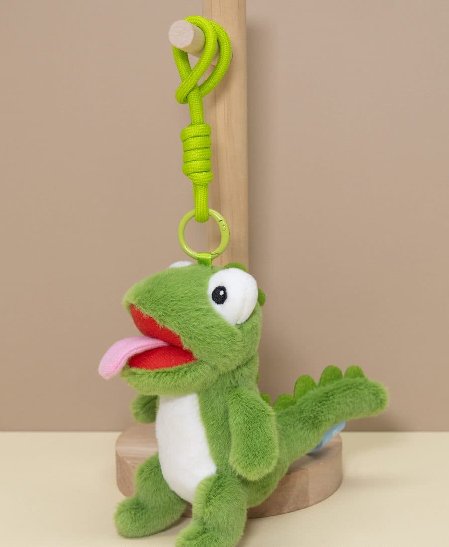 绿色恐龙挂件 — LovelyJoy custom plush toy