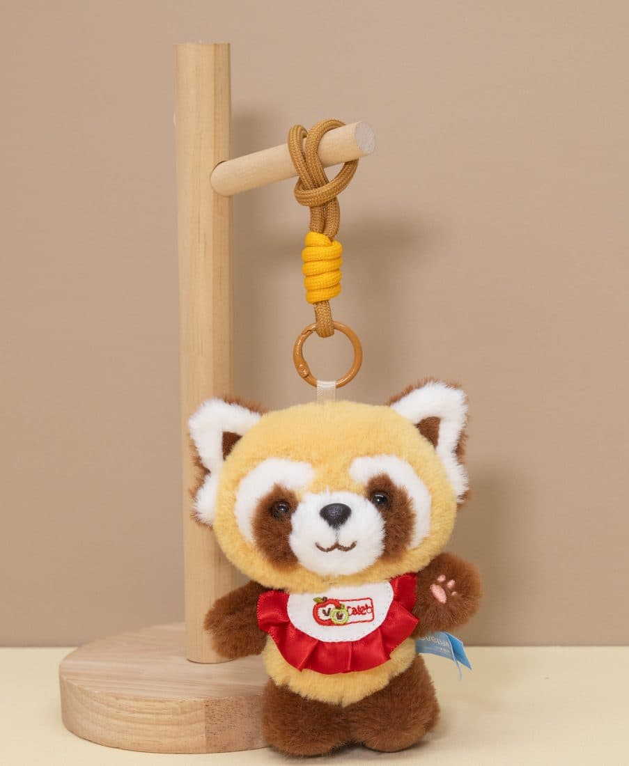 围兜小熊猫挂件 — LovelyJoy custom plush toy