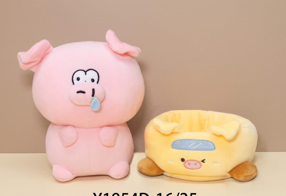 流泪猪配蒸笼套装 — LovelyJoy custom plush toy