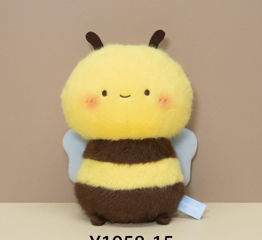 站立蜜蜂公仔 — LovelyJoy custom plush toy
