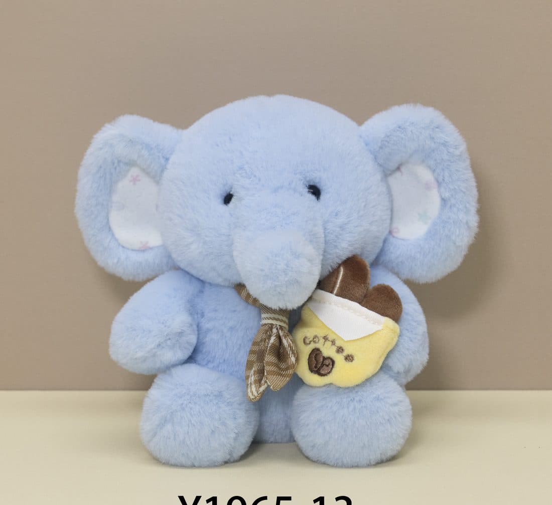 蓝色小象公仔 — LovelyJoy custom plush toy