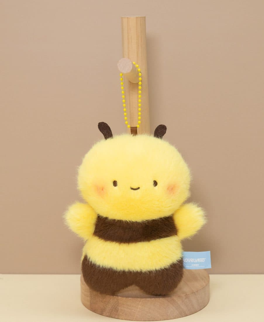 蜜蜂毛绒吊饰 — LovelyJoy custom plush toy